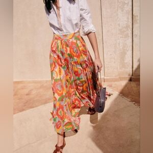 Sezane Dilo Skirt Seventies - Size 38